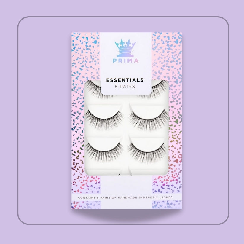 Essentials 5 Pair Pack Vegan Lashes #Aisha