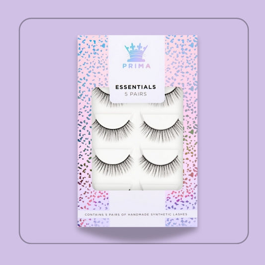 Essentials 5 Pair Pack Vegan Lashes #Aisha