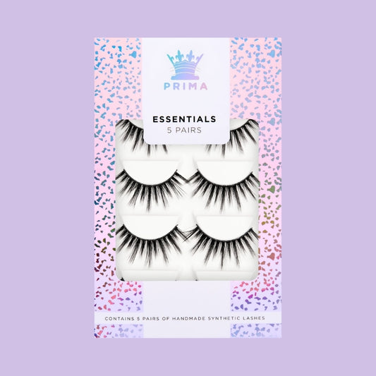 Essentials 5 Pair Pack Vegan Lashes #Arabella