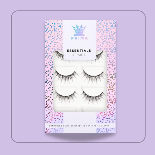 Essentials 5 Pair Pack Vegan Lashes #Asmara