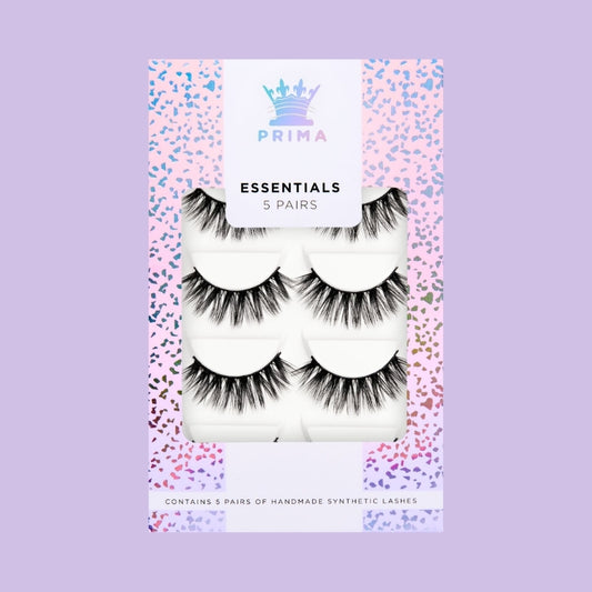 Essentials 5 Pair Pack Vegan Lashes #Aspen