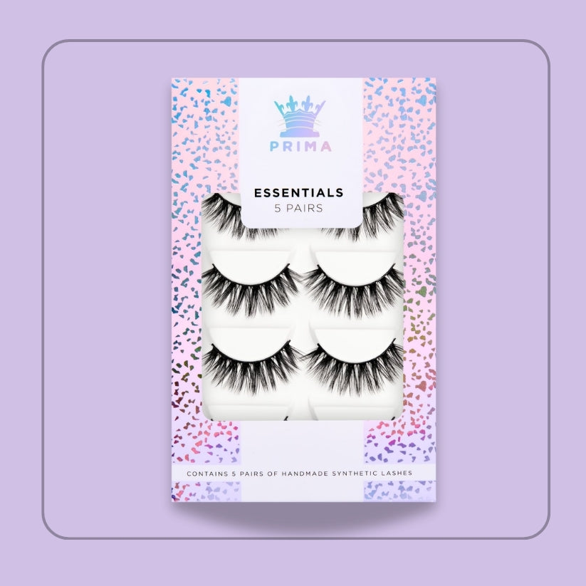 Essentials 5 Pair Pack Vegan Lashes #Aspen