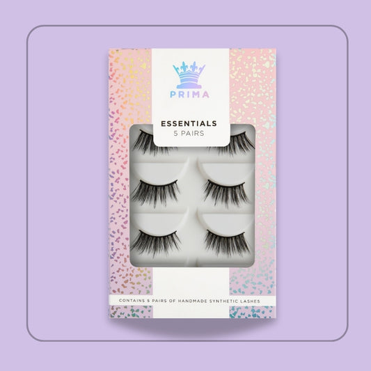 Essentials 5 Pair Pack Vegan Lashes #EDEN