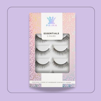 ESSENTIALS 5 PAIR PACK VEGAN LASHES #ELSIE