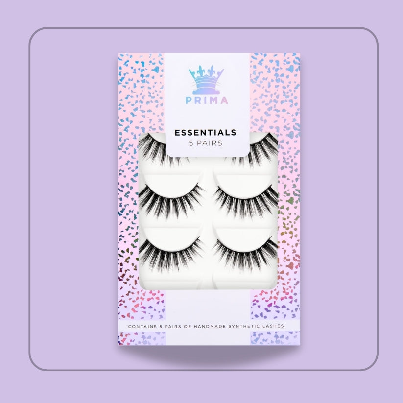 Essentials 5 Pair Pack Vegan Lashes #Fifi