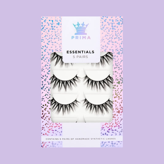 Essentials 5 Pair Pack Vegan Lashes #Grace