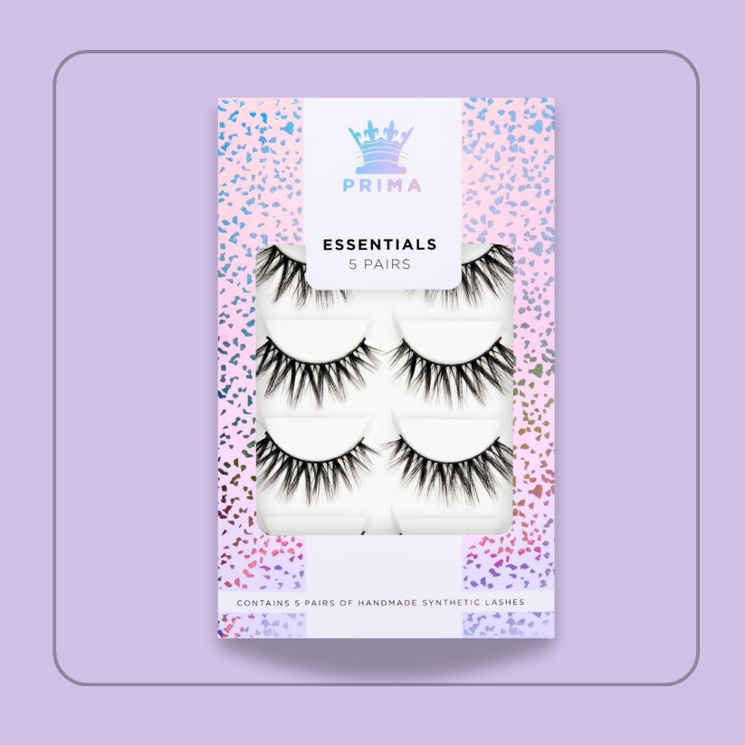 Essentials 5 Pair Pack Vegan Lashes #Grace