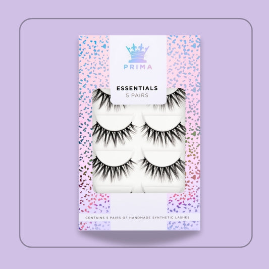 Essentials 5 Pair Pack Vegan Lashes #Grace