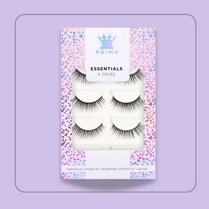 Essentials 5 Pair Pack Vegan  Lashes #Heidi