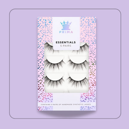 Essentials 5 Pair Pack Vegan  Lashes #Holly