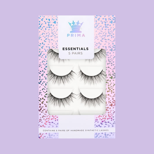 Essentials 5 Pair Pack Vegan  Lashes #Imani