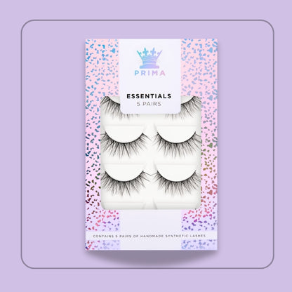 Essentials 5 Pair Pack Vegan  Lashes #Imani