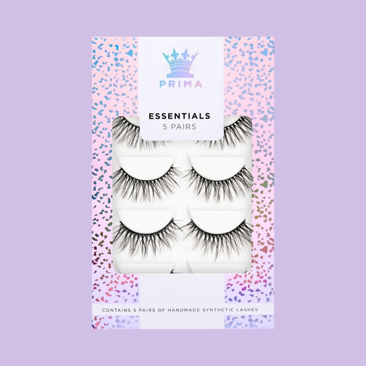 Essentials 5 Pair Pack Vegan  Lashes #Imogen