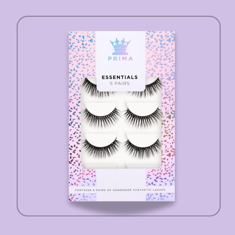 ESSENTIALS 5 PAIR PACK VEGAN LASHES #JADA