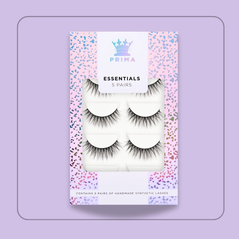 ESSENTIALS 5 PAIR PACK VEGAN LASHES #LISA