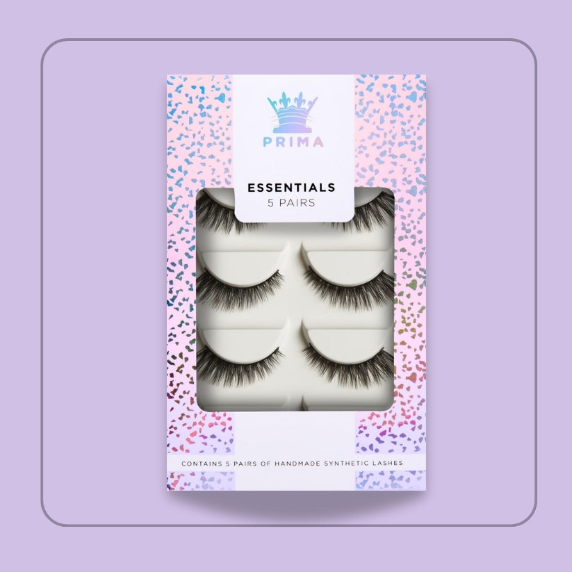 ESSENTIALS 5 PAIR PACK VEGAN LASHES #LOLA