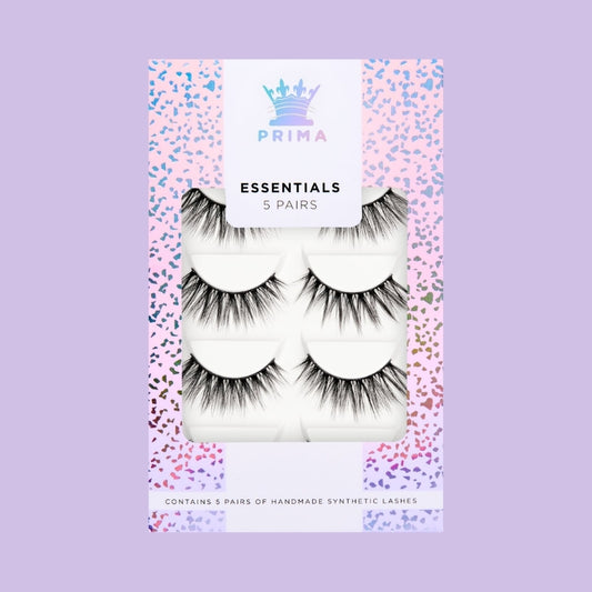 Essentials 5 Pair Pack Vegan  Lashes #Lottie