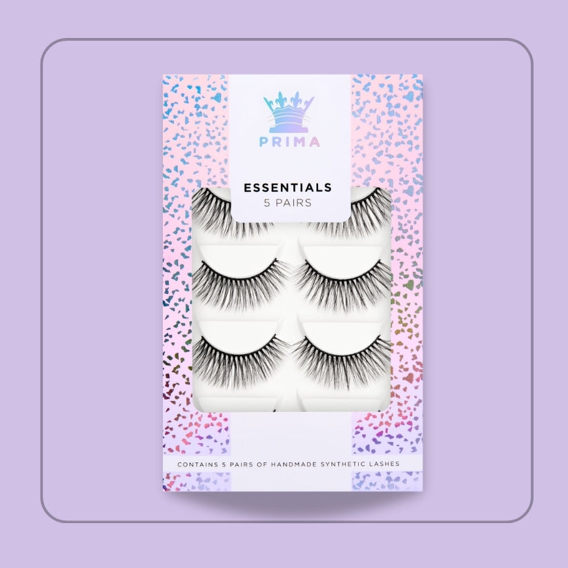 Essentials 5 Pair Pack Vegan Lashes #Mia