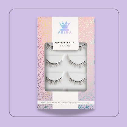 ESSENTIALS 5 PAIR PACK VEGAN LASHES #RONI