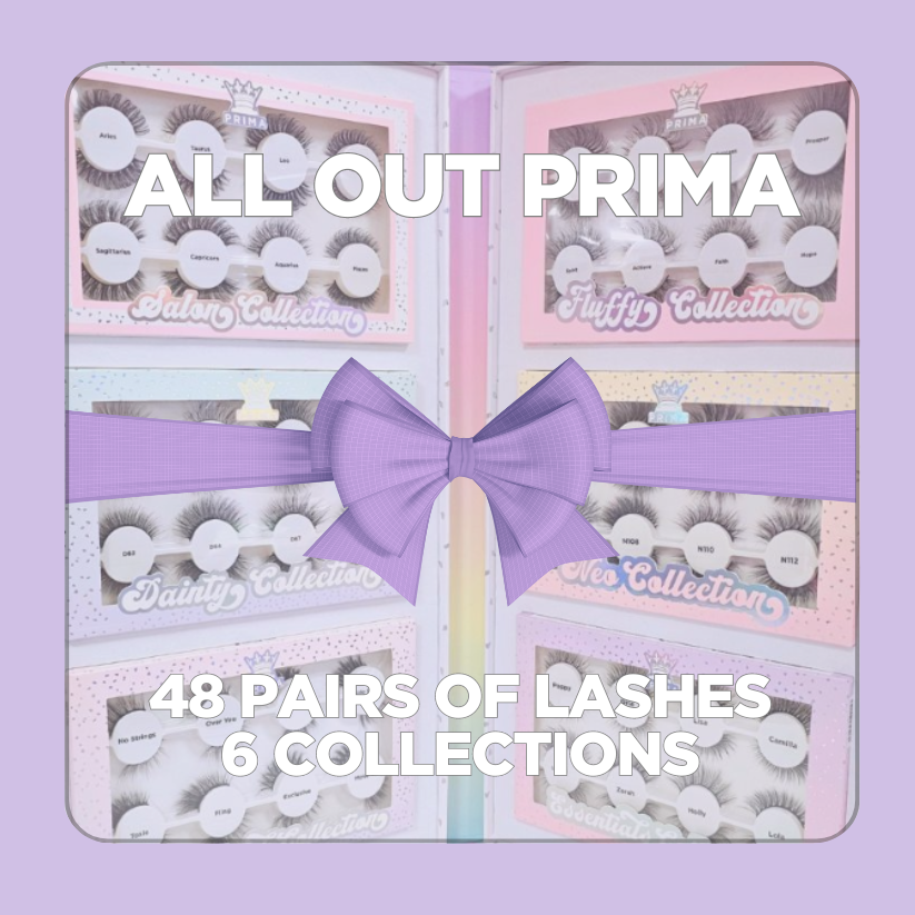 ALL OUT PRIMA giant lash case 48 pairs