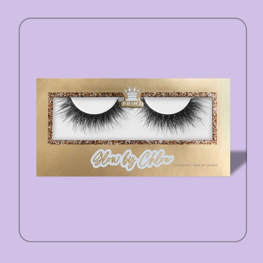 GLOW BY CHLOE X PRIMALASH LUXURY MINK STRIP LASHES #GLOW