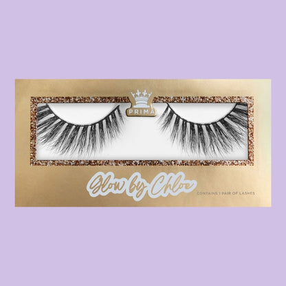 Glow by Chloe x Prima Luxury Mink Lashes #Golden Hour