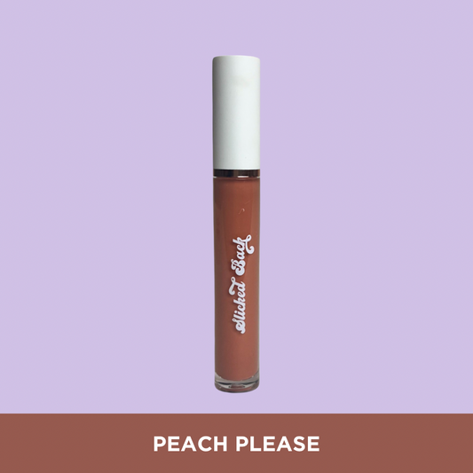 Slicked Back Lipgloss - Peach Please