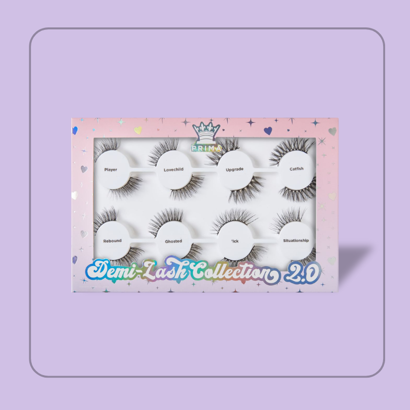 8 Pair Demi Half (1/2) Lash Collection Vault v2.0