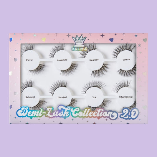 8 Pair Demi Half (1/2) Lash Collection Vault v2.0