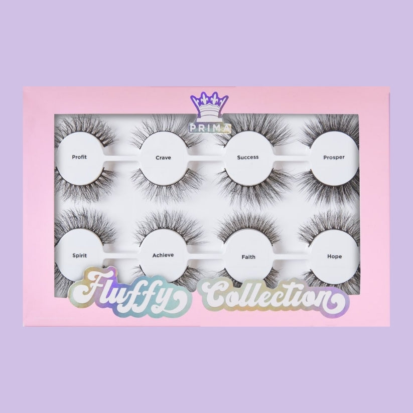 8 Pair Fluffy Lash Collection Vault