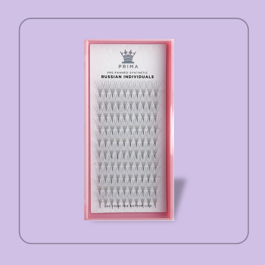 Russian Pre-Fan Lash Extensions Tray C Curl