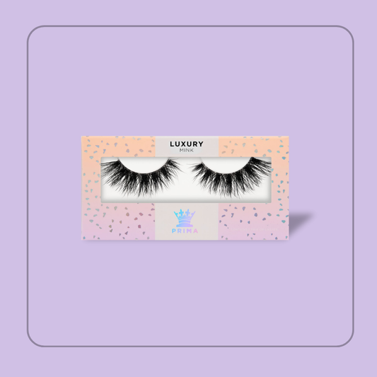 Luxury Mink strip Lashes #Naughty (3D)