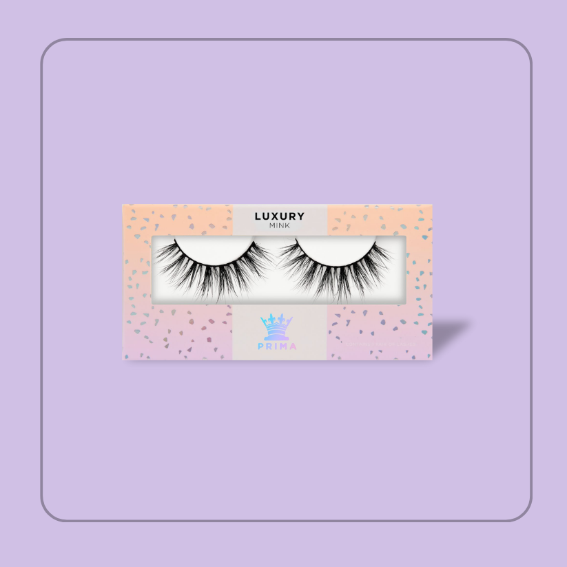 Luxury Mink strip Lashes #Sparkle (3D)