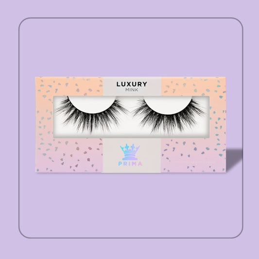 Luxury Mink strip Lashes #Angelic (3D)