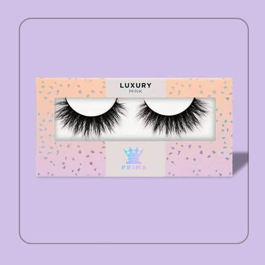 Luxury Mink strip Lashes #Drama (3D)