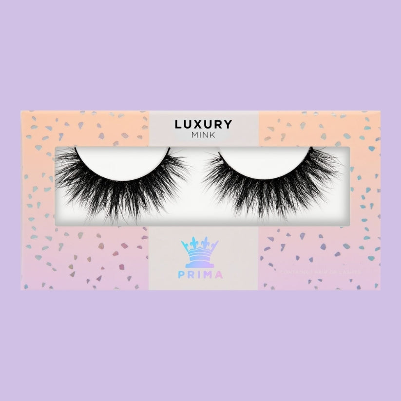 Luxury Mink strip Lashes #Drama (3D)