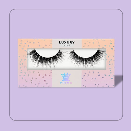 Luxury Mink strip Lashes #Glow (3D)