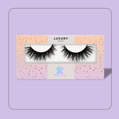 Luxury Mink strip Lashes #Hustler (3D)