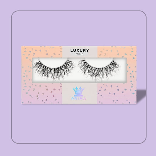 Luxury Mink strip Lashes #Iced (3D)