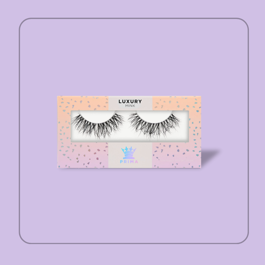 Luxury Mink strip Lashes #Iced (3D)