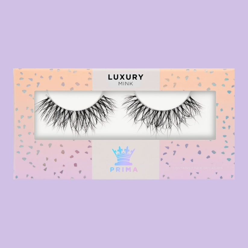 Luxury Mink strip Lashes #Iced (3D)