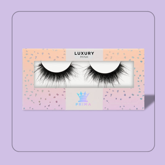 Luxury Mink strip Lashes #Lucky (3D)