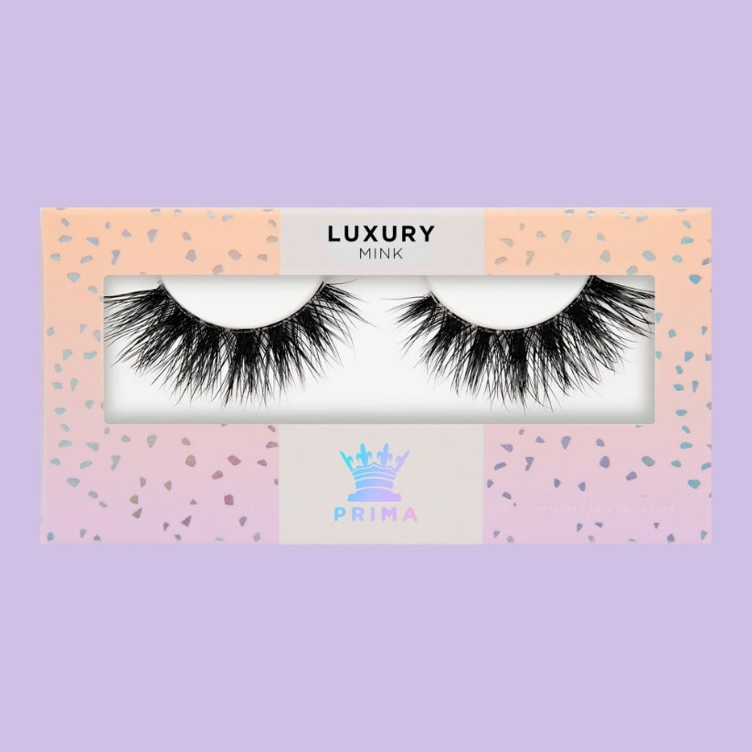 Luxury Mink strip Lashes #Naughty (3D)