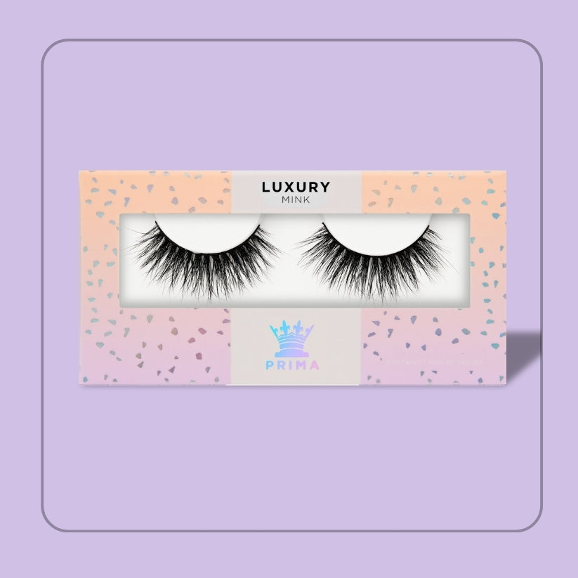 Luxury Mink strip Lashes #Sis (3D)