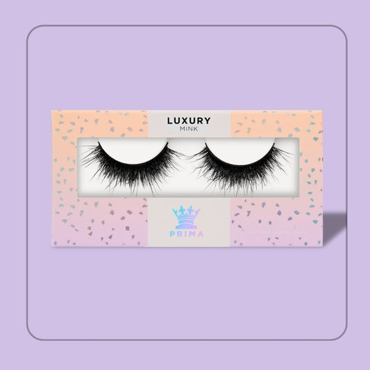 Luxury Mink strip Lashes #Spice (3D)