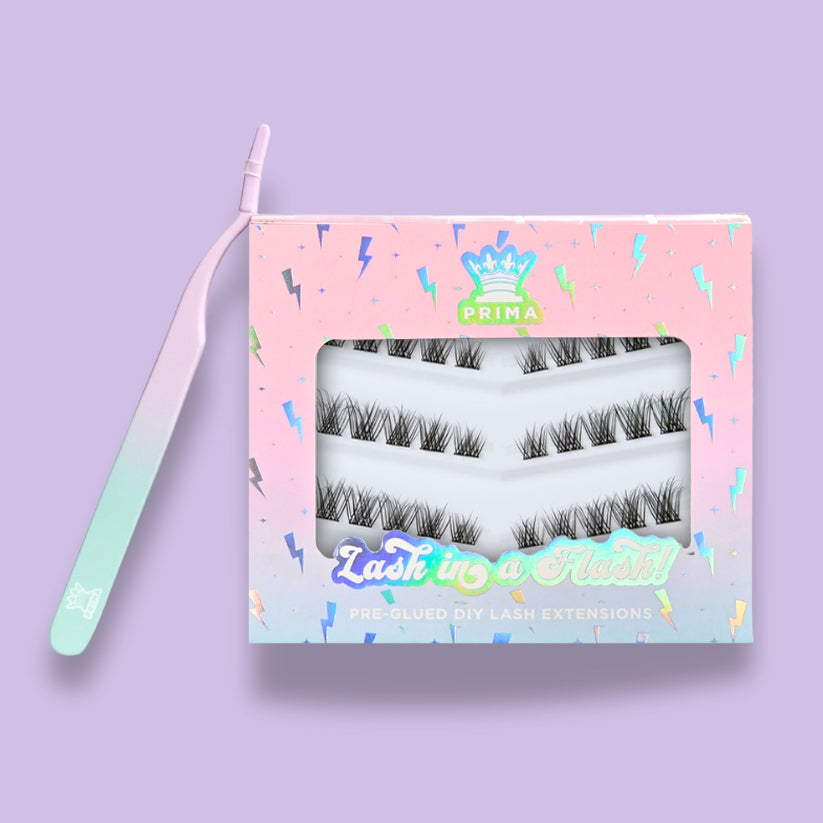 Lash in a Flash! Pre-Glued DIY Lash Extensions #Whispers