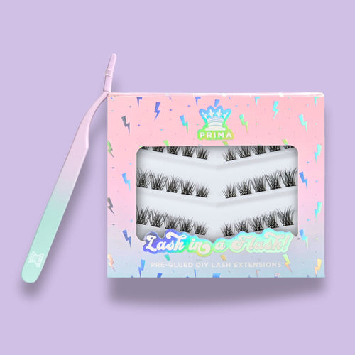 Lash in a Flash! Pre-Glued DIY Lash Extensions #Whispers