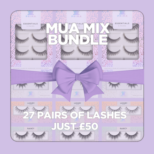 MUA Mix Lash Bundle 27 Pairs (up to £126 Value)