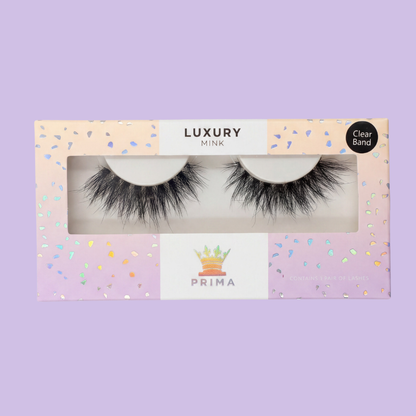 Luxury Mink strip Lashes #Peachy (3D)