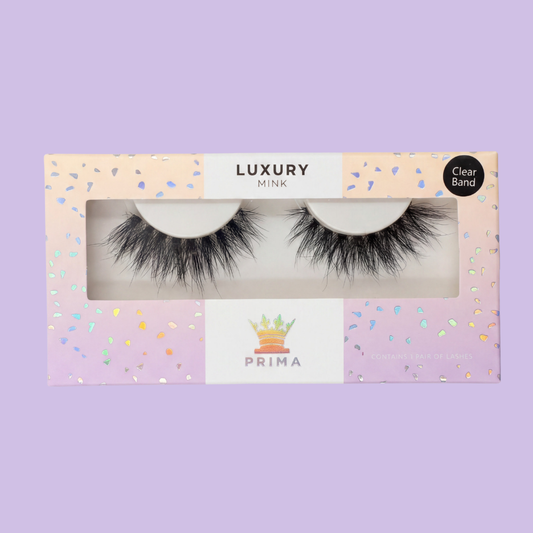 Luxury Mink strip Lashes #Peachy (3D)